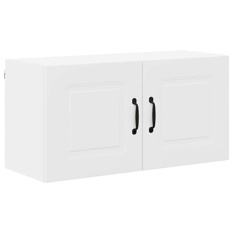 vidaXL Kitchen Cabinet Kalmar White 80 x 31 x 40 cm Engineered Wood