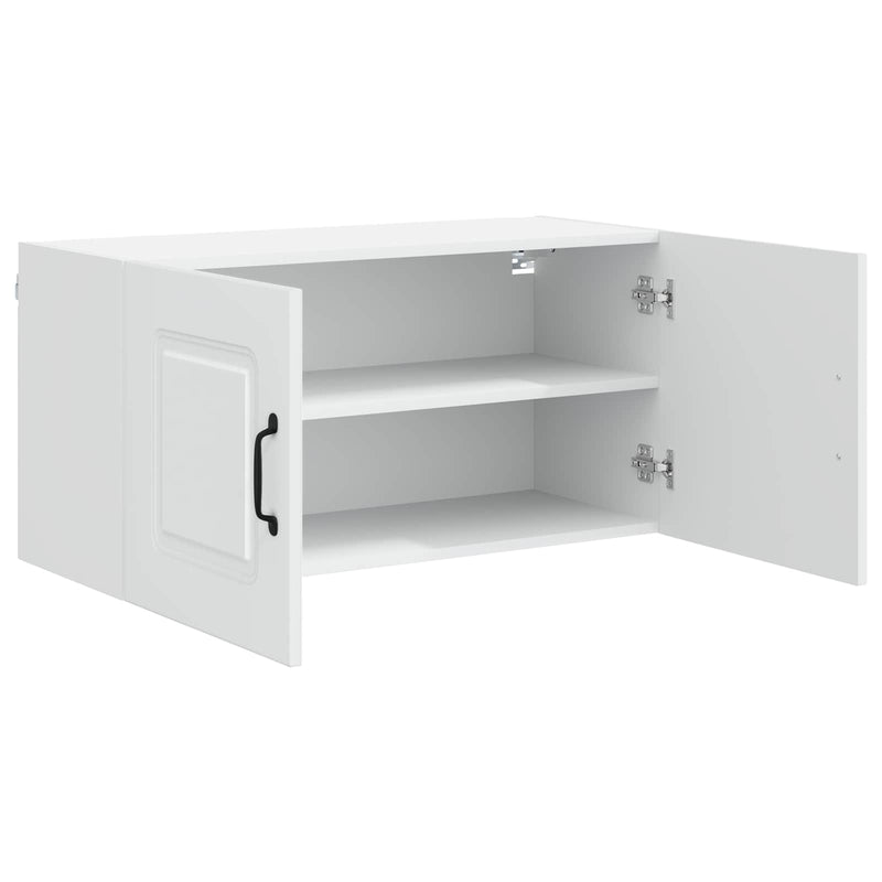 vidaXL Kitchen Cabinet Kalmar White 80 x 31 x 40 cm Engineered Wood