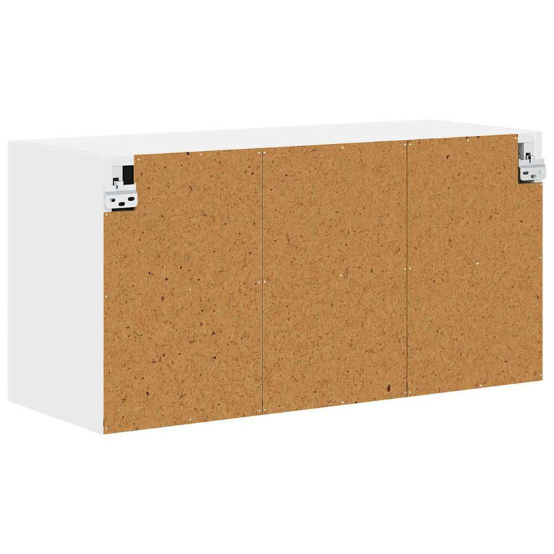 vidaXL Kitchen Cabinet Kalmar White 80 x 31 x 40 cm Engineered Wood