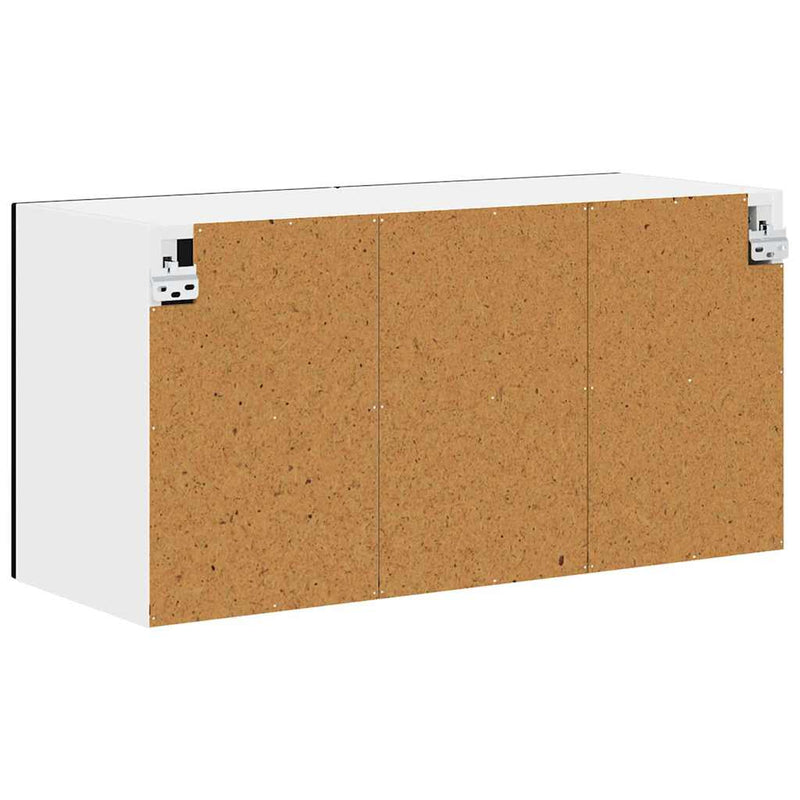vidaXL Kitchen Cabinet Kalmar Black 80 x 31 x 40 cm Engineered Wood