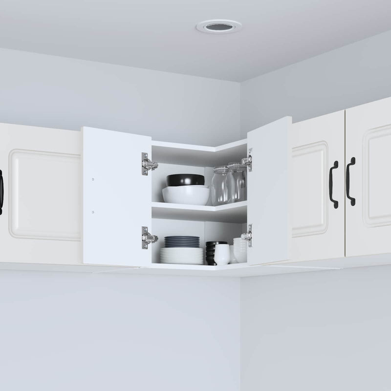 vidaXL Kitchen Cabinet Kalmar White 57 x 57 x 40 cm Engineered Wood