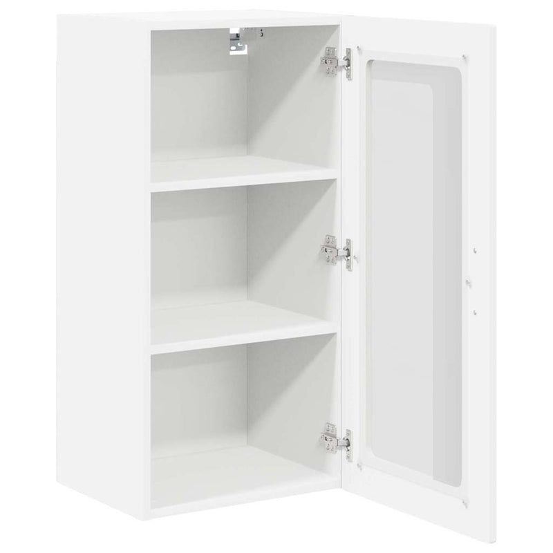vidaXL Kitchen Cabinet Kalmar White 40 x 31 x 80 cm Engineered Wood