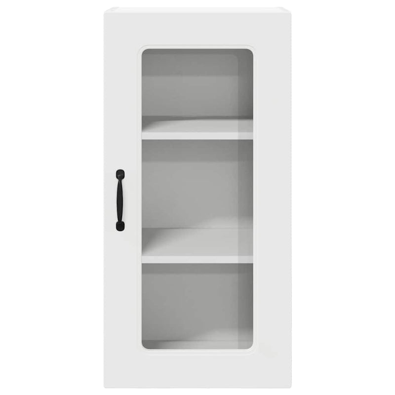 vidaXL Kitchen Cabinet with Storage Kalmar 2 pcs White 40 x 31 x 80 cm