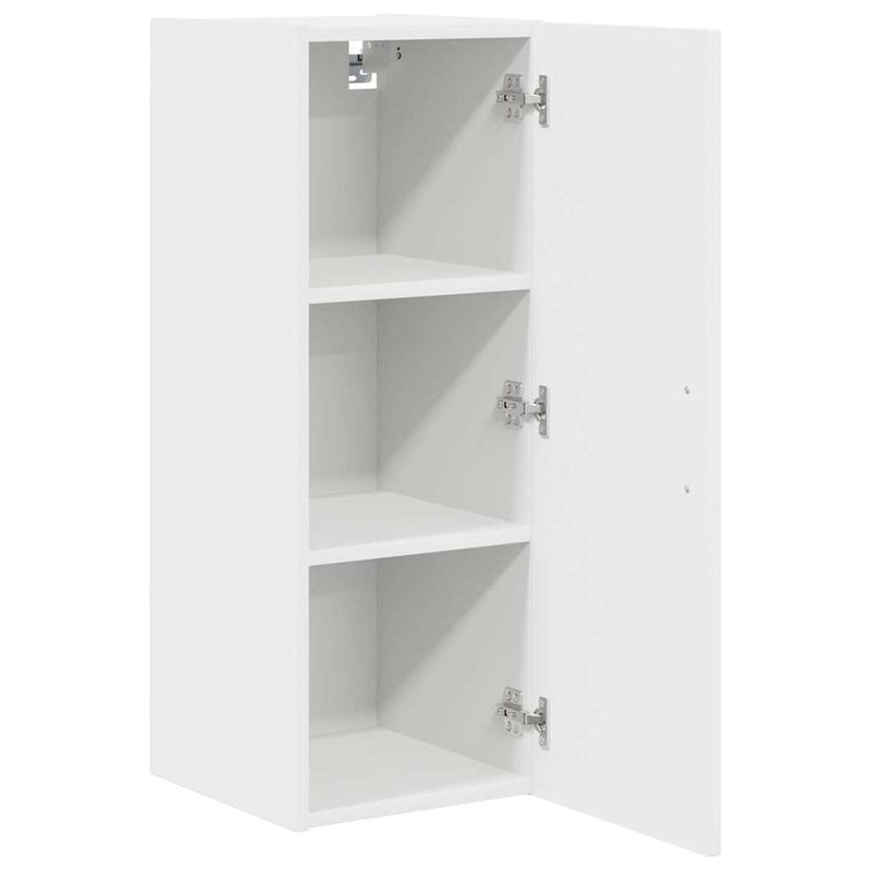 vidaXL Kitchen Cabinet with Storage Kalmar 2 pcs White 30 x 31 x 80 cm