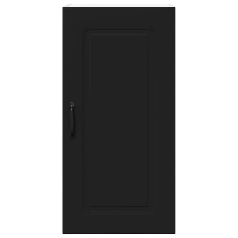 vidaXL Kitchen Cabinet Kalmar Black 40 x 31 x 80 cm Engineered Wood