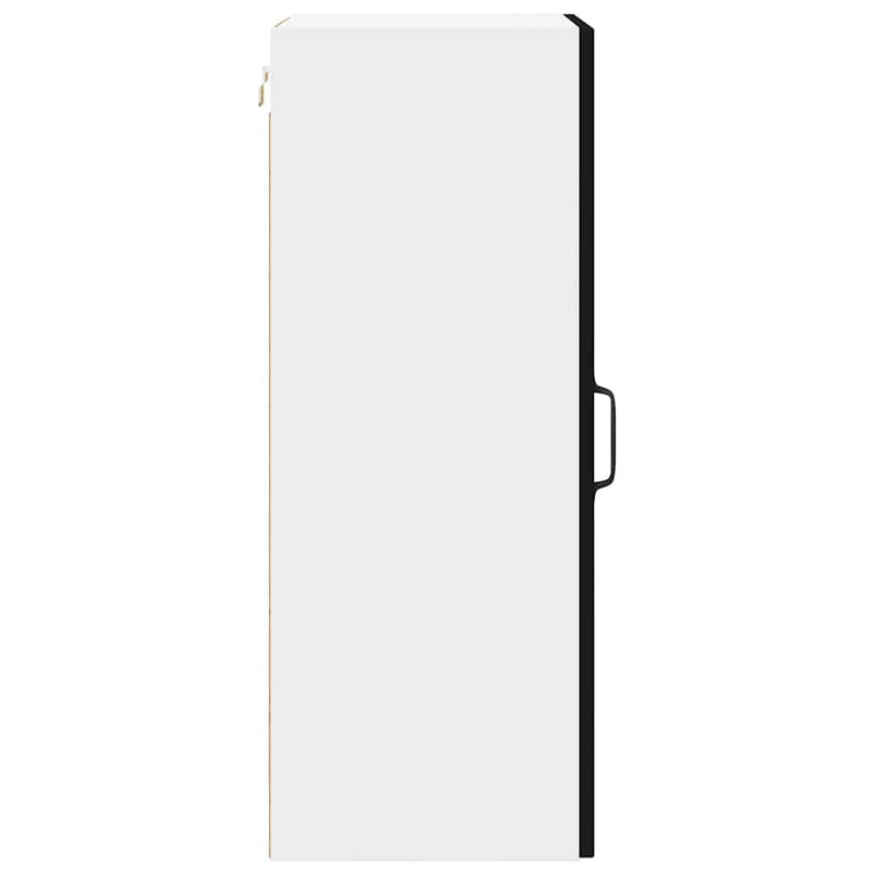 vidaXL Kitchen Cabinet Kalmar Black 40 x 31 x 80 cm Engineered Wood