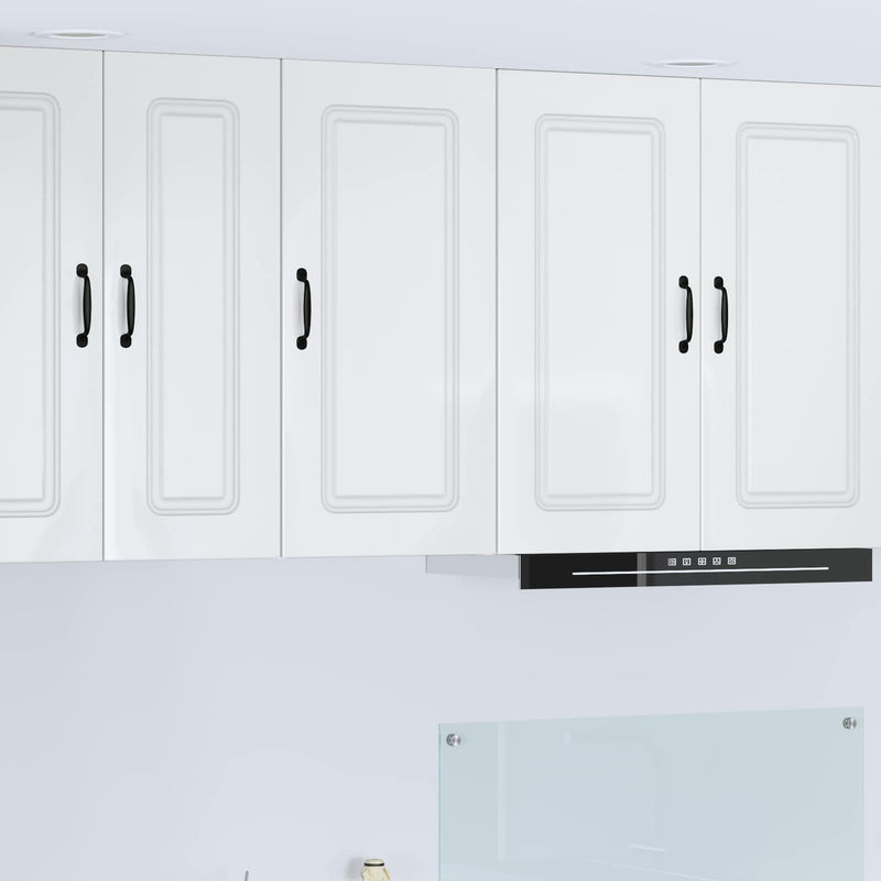 vidaXL Kitchen Cabinet Kalmar High Gloss White 40 x 31 x 80 cm