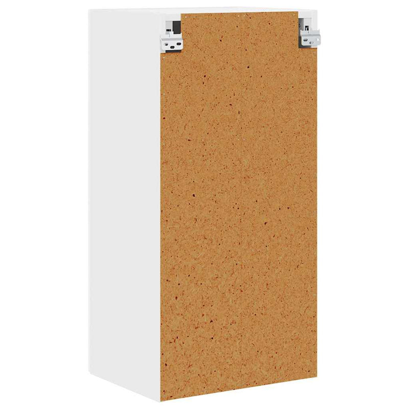 vidaXL Kitchen Cabinet Kalmar High Gloss White 40 x 31 x 80 cm