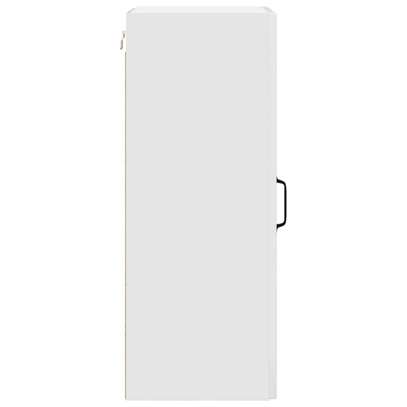 vidaXL Kitchen Cabinet Kalmar High Gloss White 40 x 31 x 80 cm