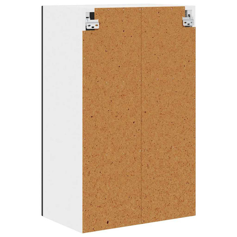 vidaXL Kitchen Cabinet Kalmar Black 50 x 31 x 80 cm Engineered Wood