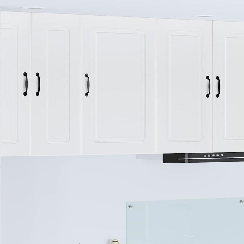 vidaXL Kitchen Cabinet Kalmar High Gloss White 50 x 31 x 80 cm