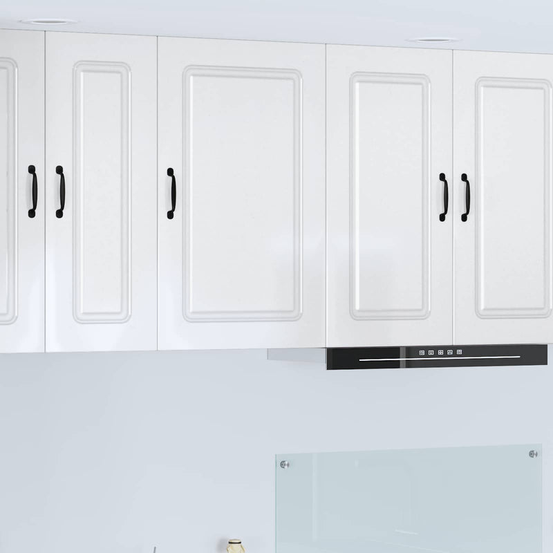 vidaXL Kitchen Cabinet Kalmar High Gloss White 50 x 31 x 80 cm