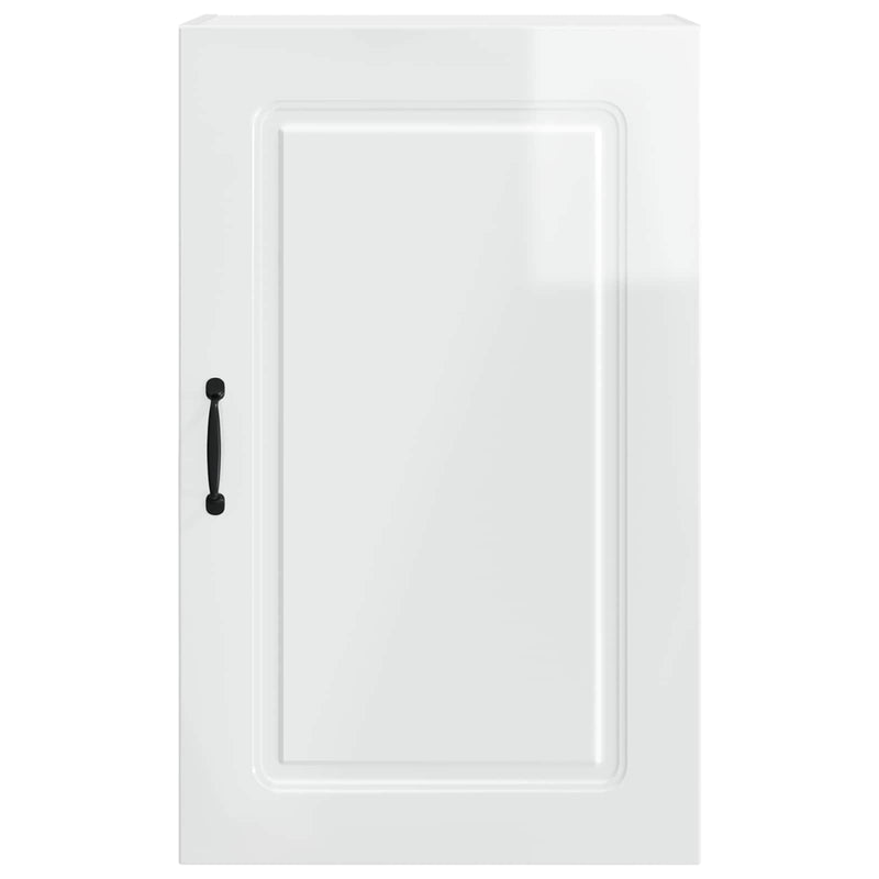 vidaXL Kitchen Cabinet Kalmar High Gloss White 50 x 31 x 80 cm