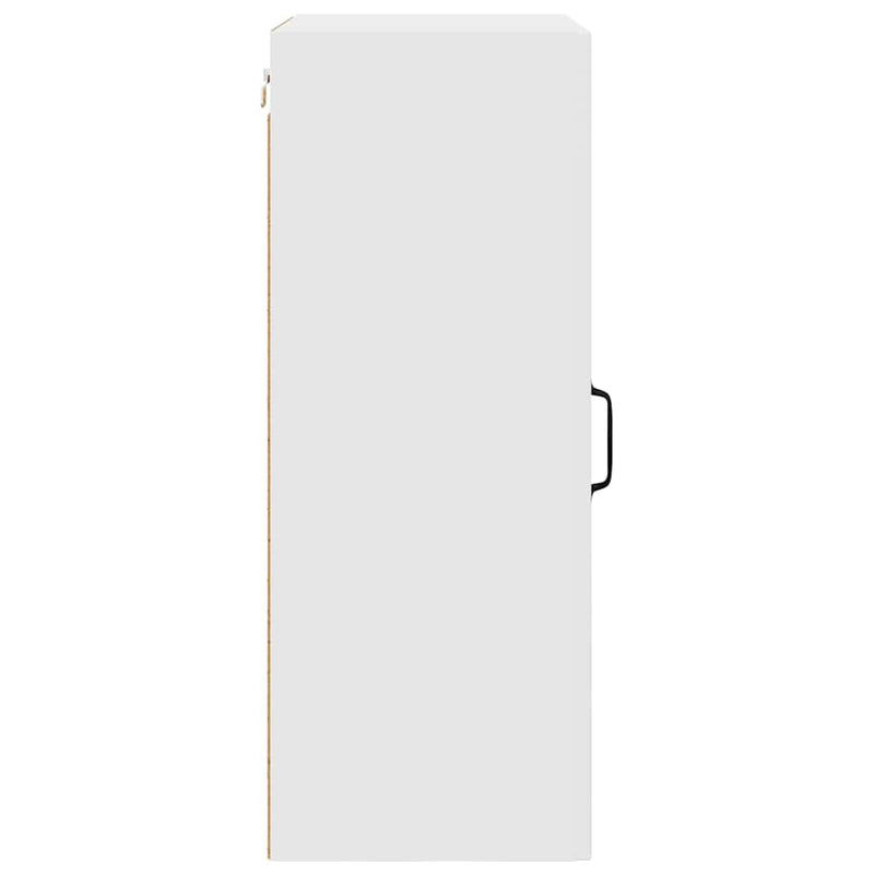 vidaXL Kitchen Cabinet Kalmar High Gloss White 50 x 31 x 80 cm