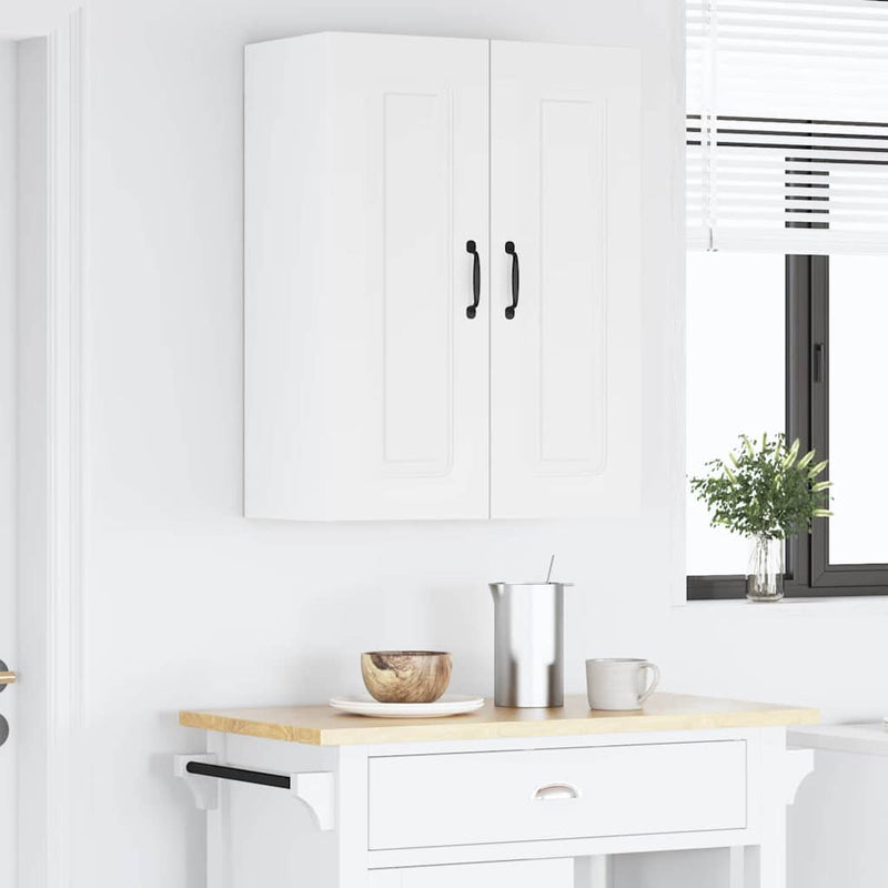 vidaXL Kitchen Cabinet Kalmar White 60 x 31 x 80 cm Engineered Wood
