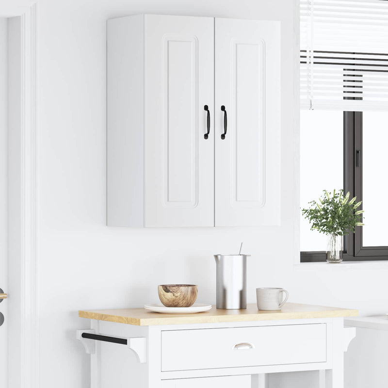 vidaXL Kitchen Cabinet Kalmar White 60 x 31 x 80 cm Engineered Wood