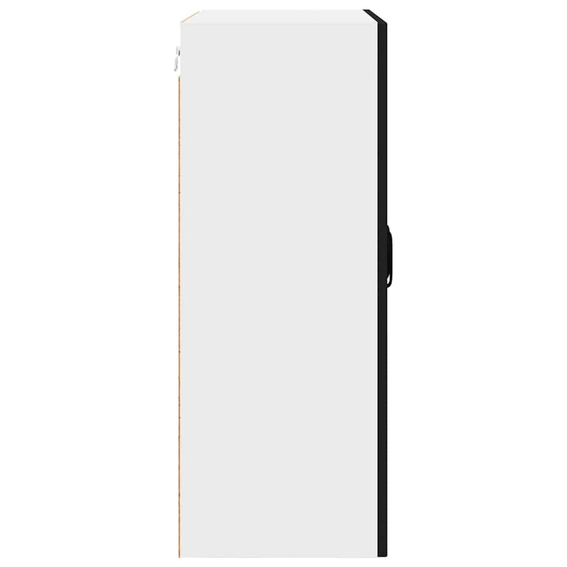 vidaXL Kitchen Cabinet Kalmar Black 60 x 31 x 80 cm Engineered Wood