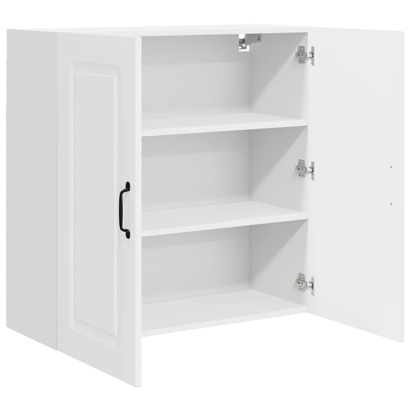 vidaXL Kitchen Cabinet Kalmar White 80 x 31 x 80 cm Engineered Wood