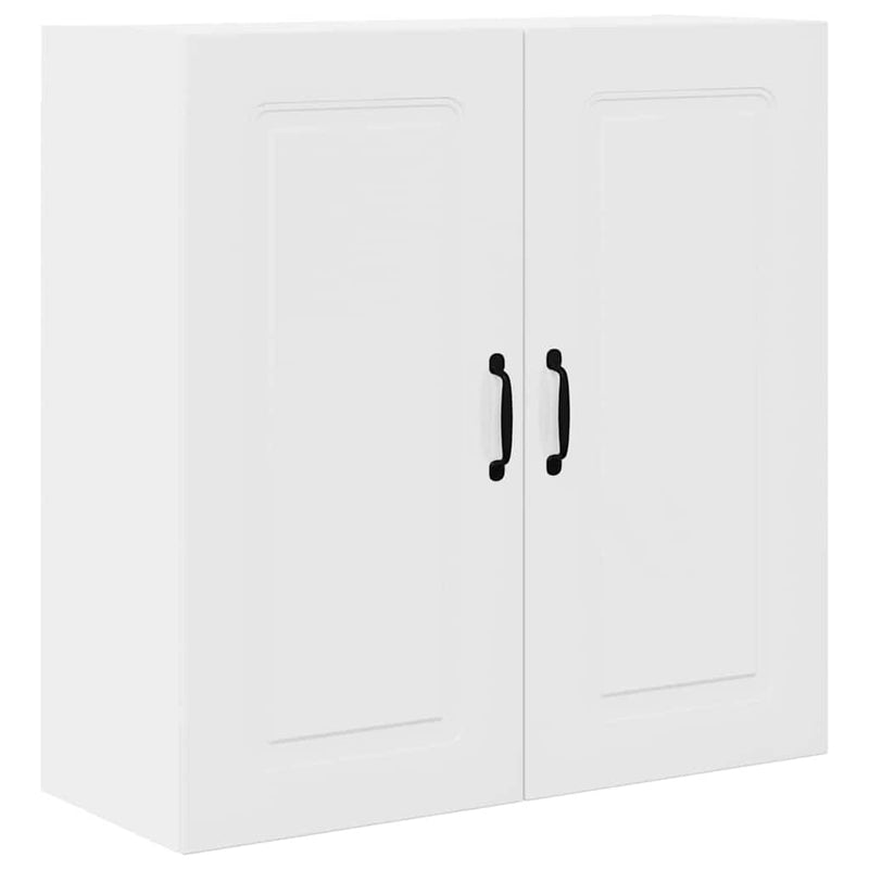 vidaXL Kitchen Cabinet Kalmar High Gloss White 80 x 31 x 80 cm