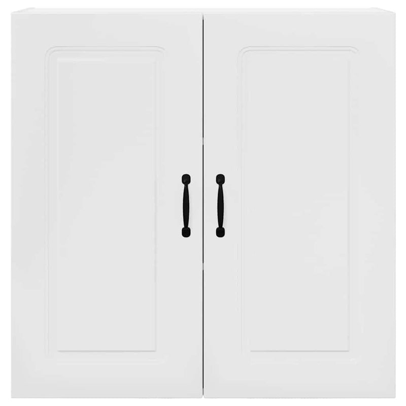 vidaXL Kitchen Cabinet Kalmar High Gloss White 80 x 31 x 80 cm