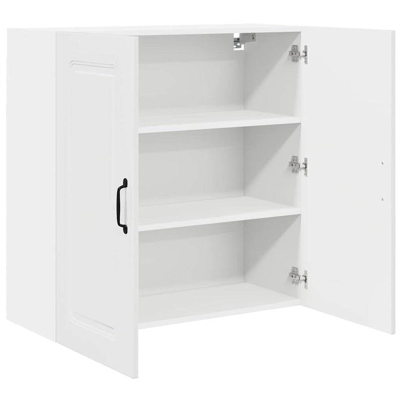 vidaXL Kitchen Cabinet Kalmar High Gloss White 80 x 31 x 80 cm