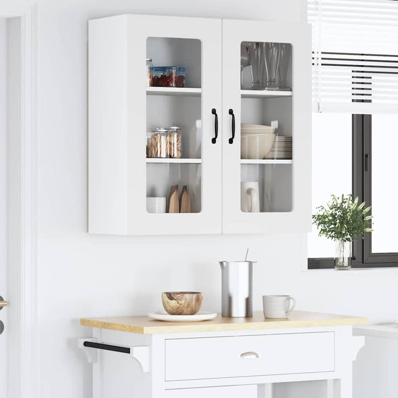 vidaXL Kitchen Cabinet Kalmar White 80 x 31 x 80 cm Engineered Wood