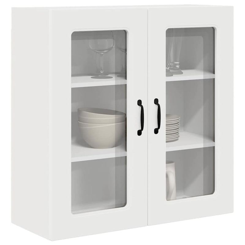 vidaXL Kitchen Cabinet Kalmar White 80 x 31 x 80 cm Engineered Wood