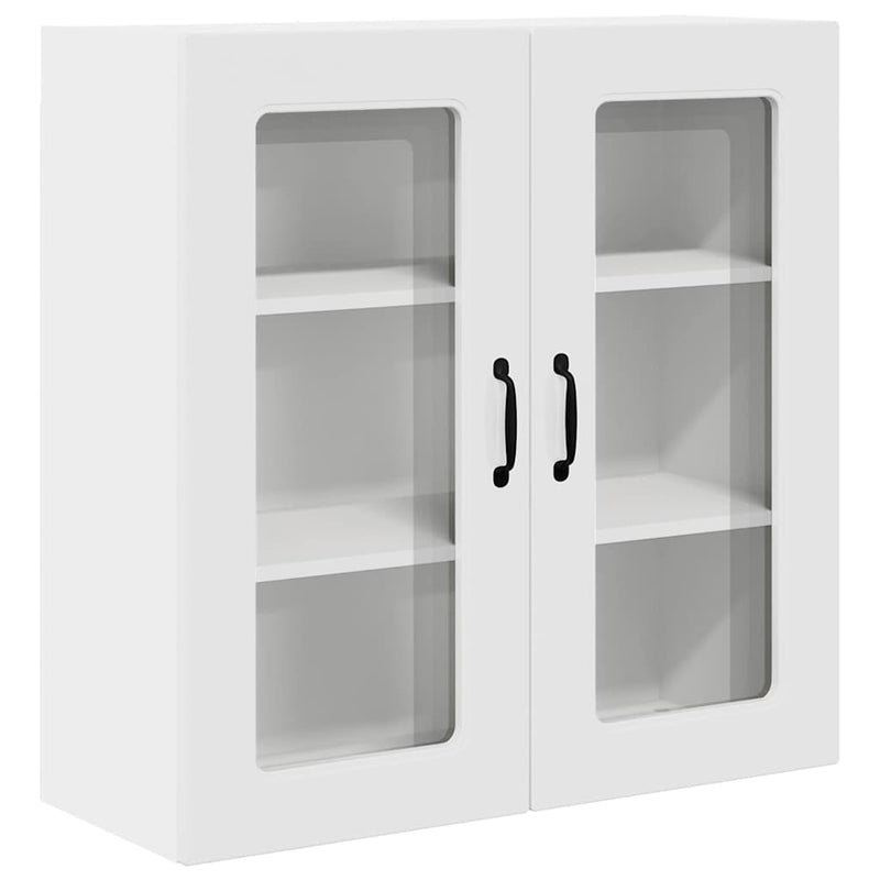 vidaXL Kitchen Cabinet Kalmar High Gloss White 80 x 31 x 80 cm