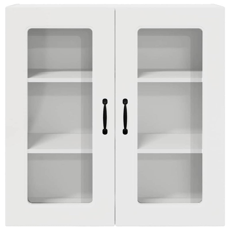 vidaXL Kitchen Cabinet Kalmar High Gloss White 80 x 31 x 80 cm