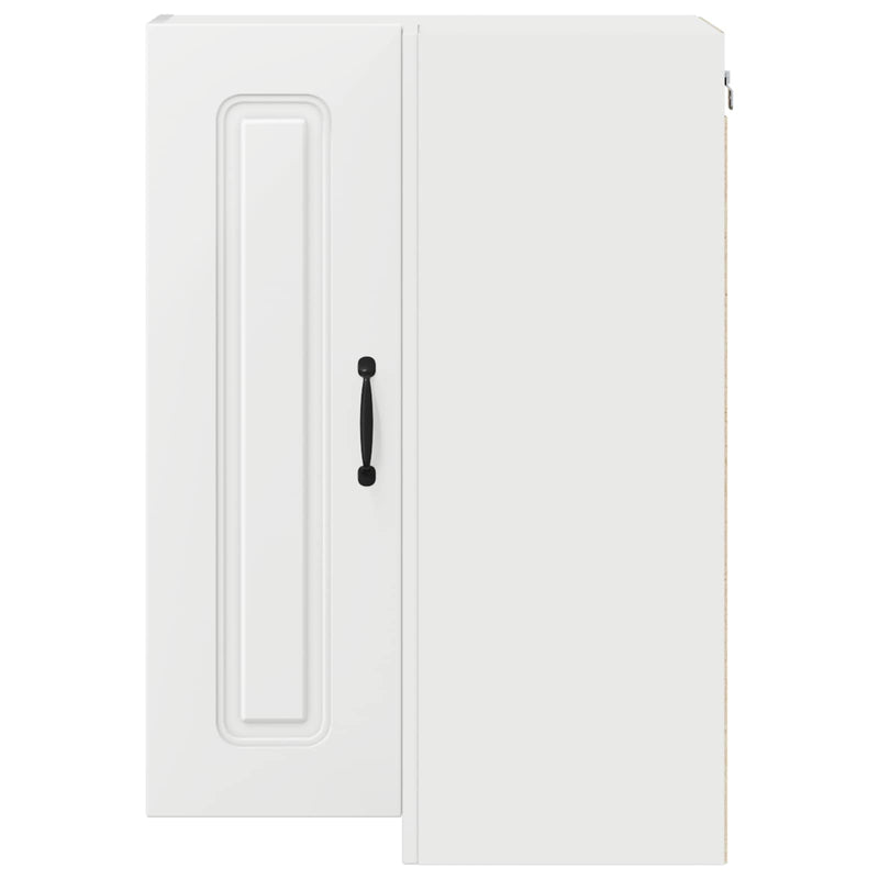 vidaXL Kitchen Cabinet Kalmar White 57 x 57 x 80 cm Engineered Wood