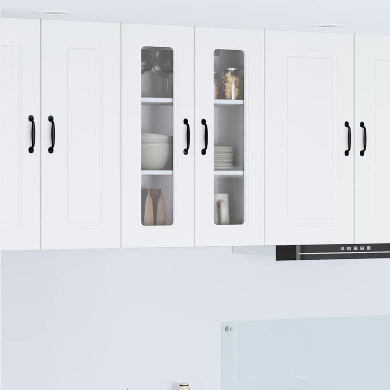 vidaXL Kitchen Cabinet Kalmar White 60 x 31 x 80 cm Engineered Wood
