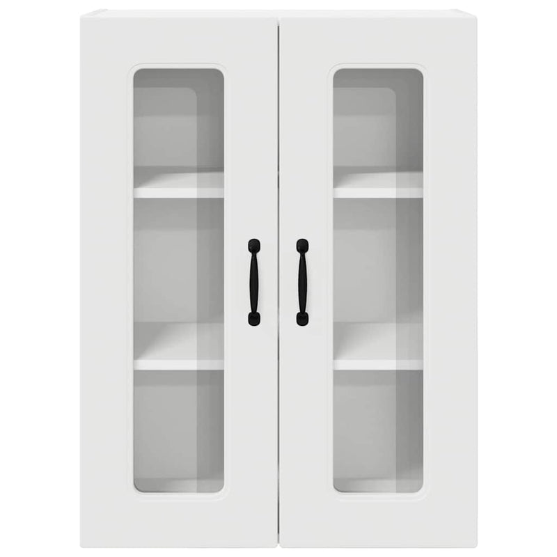 vidaXL Kitchen Cabinet Kalmar High Gloss White 60 x 31 x 80 cm