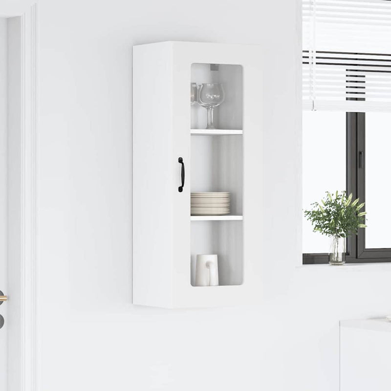 vidaXL Kitchen Cabinet Kalmar White 40 x 31 x 100 cm Engineered Wood
