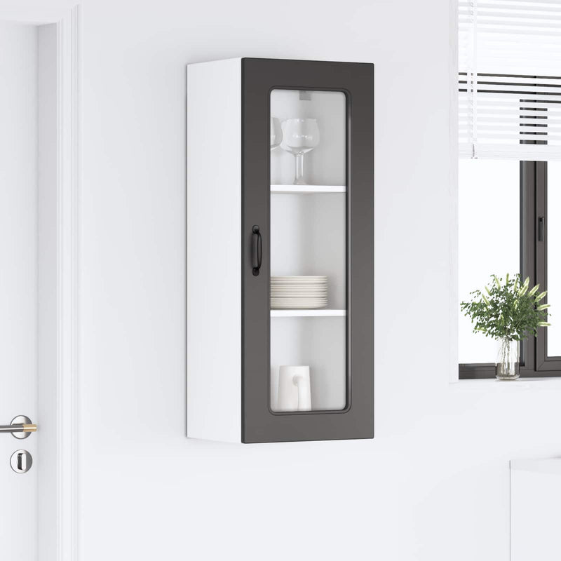 vidaXL Kitchen Cabinet Kalmar Black 40 x 31 x 100 cm Engineered Wood