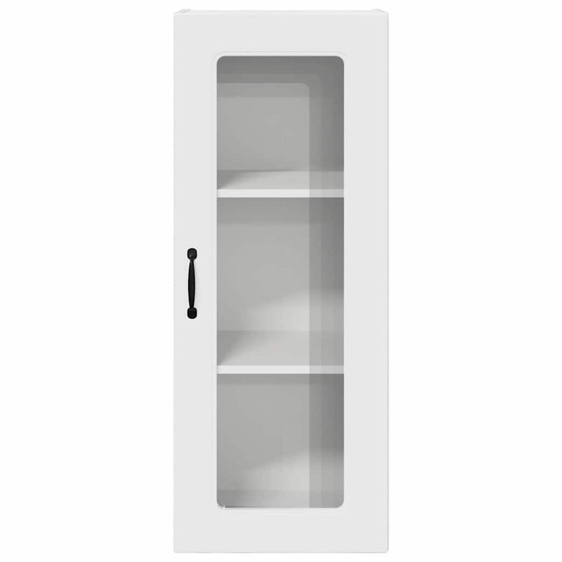 vidaXL Kitchen Cabinet Kalmar High Gloss White 40 x 31 x 100 cm