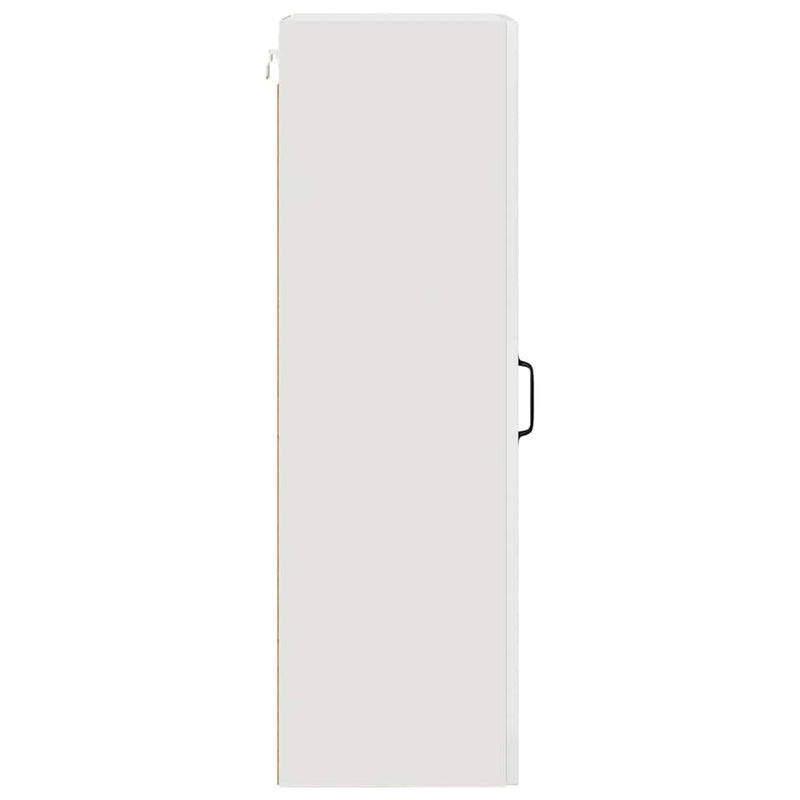 vidaXL Kitchen Cabinet Kalmar High Gloss White 40 x 31 x 100 cm