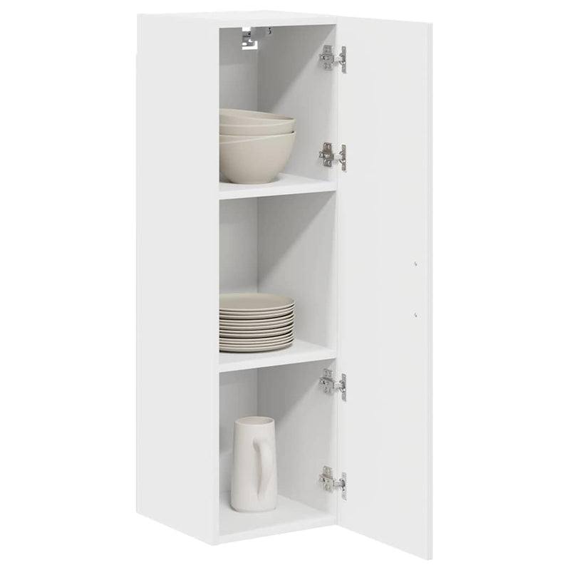 vidaXL Kitchen Cabinet Kalmar White 30 x 31 x 100 cm Engineered Wood