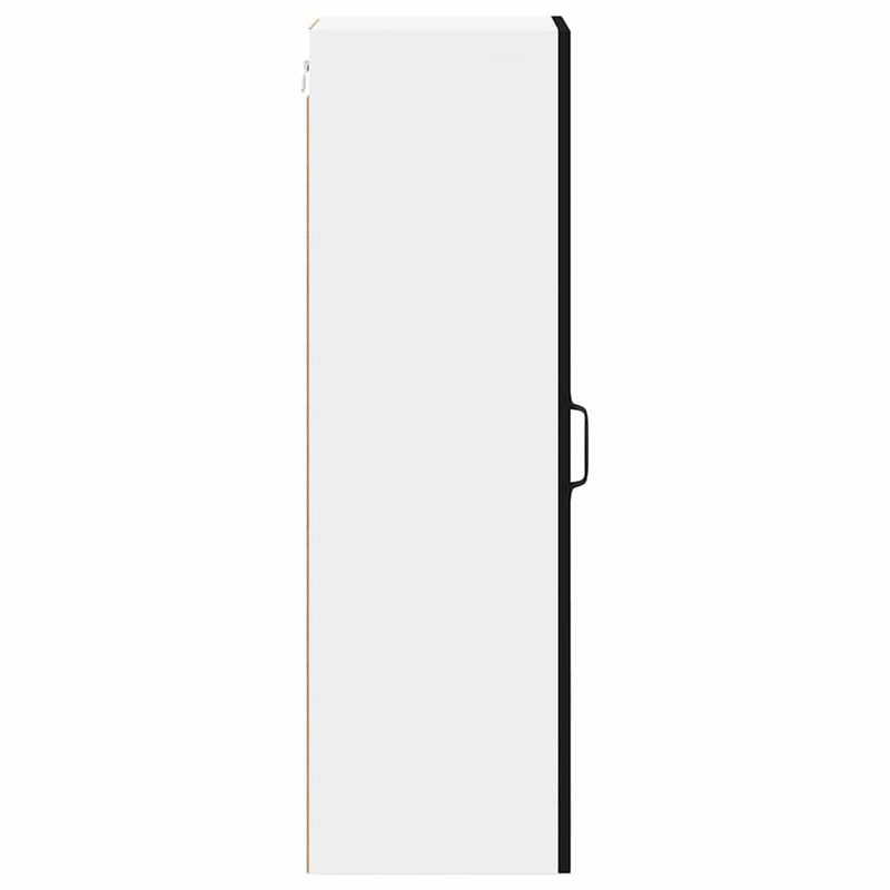 vidaXL Kitchen Cabinet Kalmar Black 30 x 31 x 100 cm Engineered Wood