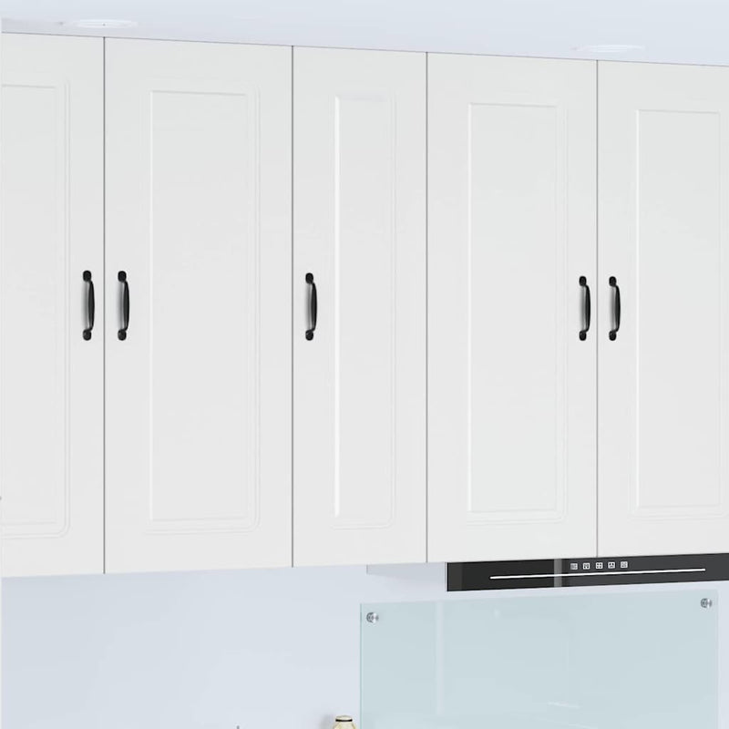 vidaXL Kitchen Cabinet Kalmar High Gloss White 30 x 31 x 100 cm