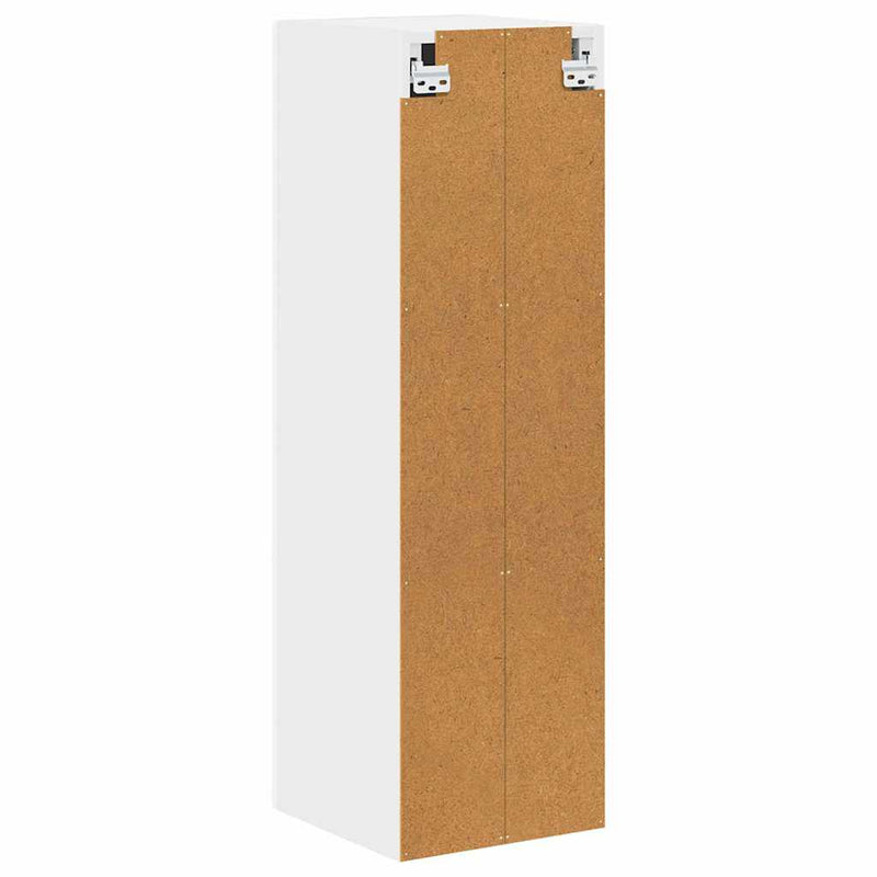 vidaXL Kitchen Cabinet Kalmar High Gloss White 30 x 31 x 100 cm