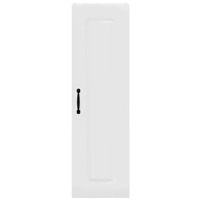 vidaXL Kitchen Cabinet Kalmar High Gloss White 30 x 31 x 100 cm