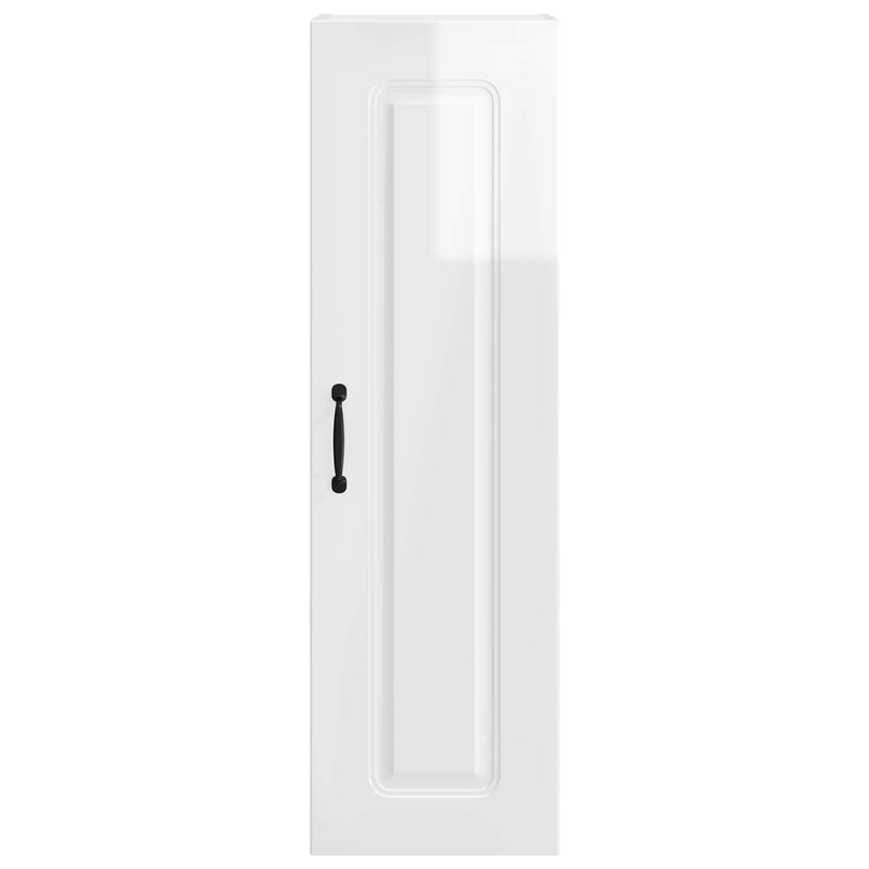 vidaXL Kitchen Cabinet Kalmar High Gloss White 30 x 31 x 100 cm