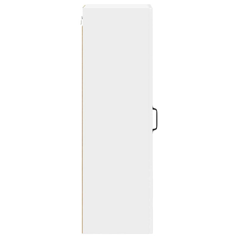 vidaXL Kitchen Cabinet Kalmar High Gloss White 30 x 31 x 100 cm