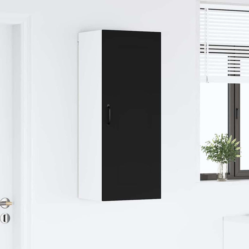 vidaXL Kitchen Cabinet Kalmar Black 40 x 31 x 100 cm Engineered Wood