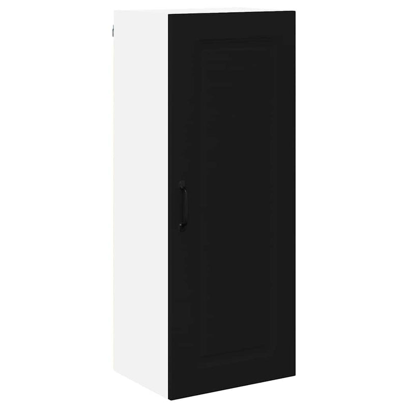 vidaXL Kitchen Cabinet Kalmar Black 40 x 31 x 100 cm Engineered Wood