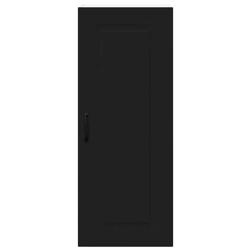 vidaXL Kitchen Cabinet Kalmar Black 40 x 31 x 100 cm Engineered Wood