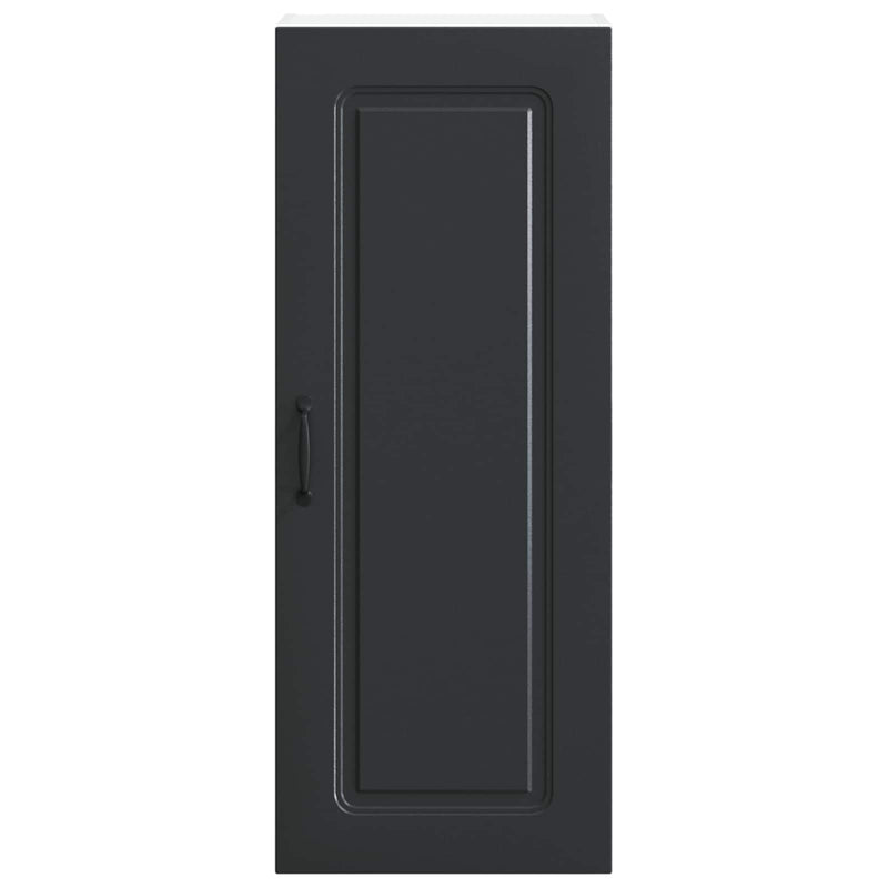 vidaXL Kitchen Cabinet Kalmar Black 40 x 31 x 100 cm Engineered Wood