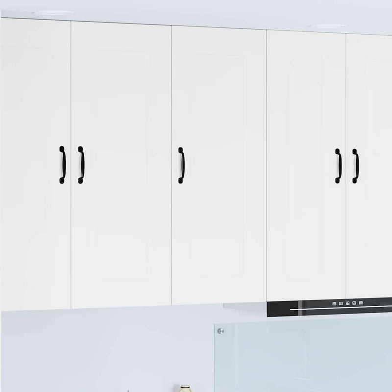 vidaXL Kitchen Cabinet Kalmar High Gloss White 40 x 31 x 100 cm