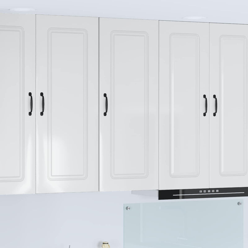 vidaXL Kitchen Cabinet Kalmar High Gloss White 40 x 31 x 100 cm
