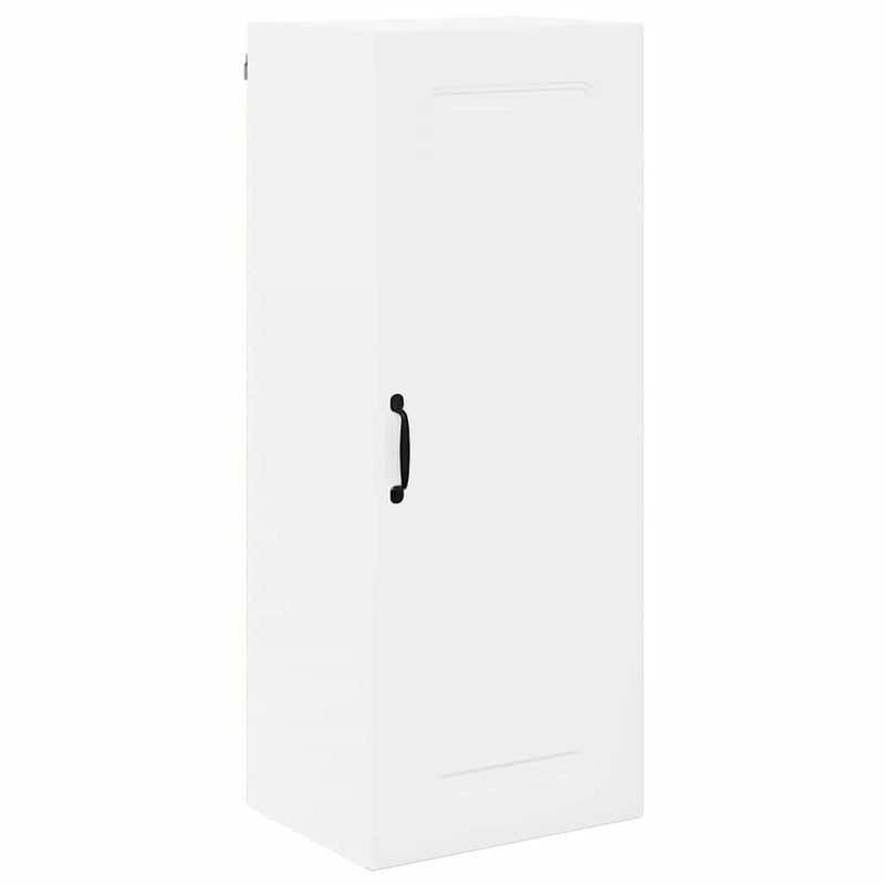 vidaXL Kitchen Cabinet Kalmar High Gloss White 40 x 31 x 100 cm